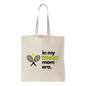 In My Tennis Mom Era Tote Bag | Durable Cotton Canvas | Stylish Gift for Sports Moms