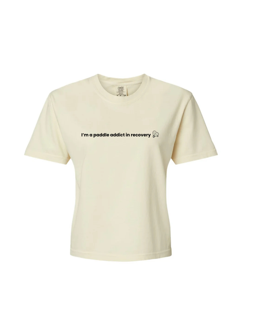 I'm a Paddle Addict in Recovery – Women's Padel T-Shirt | Funny & Stylish Sportswear