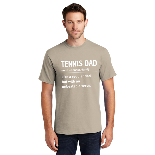 Tennis Dad T-Shirt – Funny Definition Tee for Proud Tennis Dads