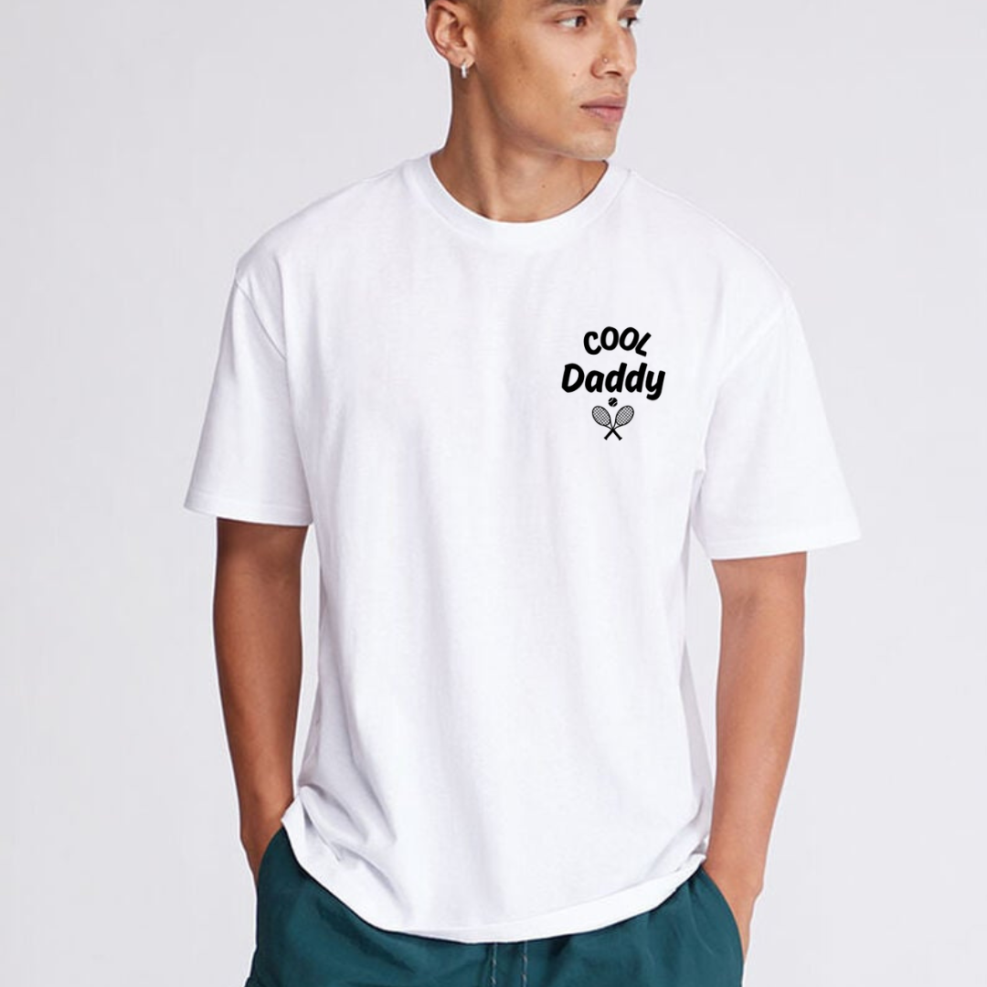 Cool Daddy T-Shirt – Fun & Stylish Tee for Proud Tennis Dads | Comfort Colors®