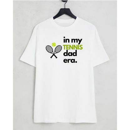In My Tennis Dad Era T-Shirt – Fun Tee for Proud Tennis Dads | Comfort Colors®